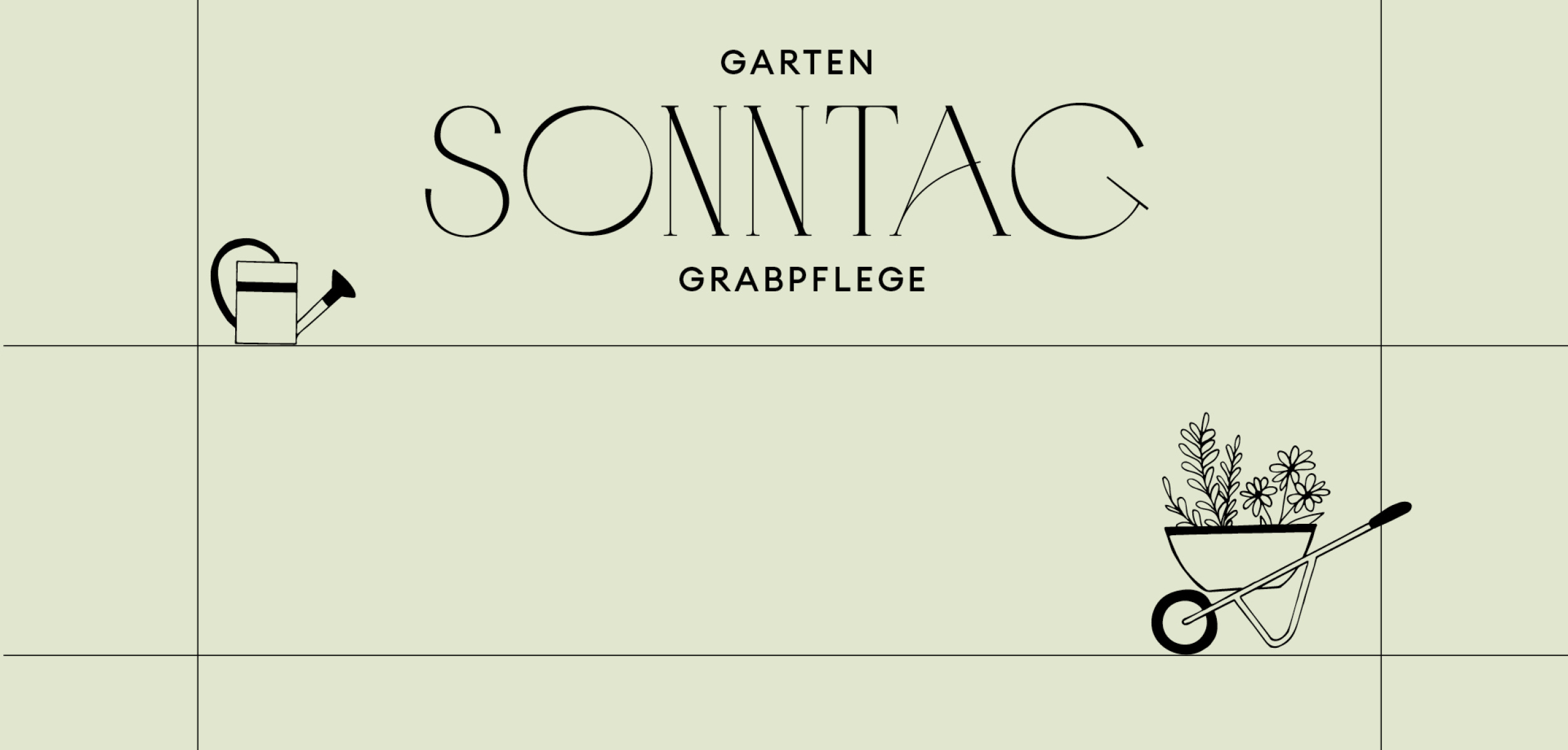 Garten Sonntag