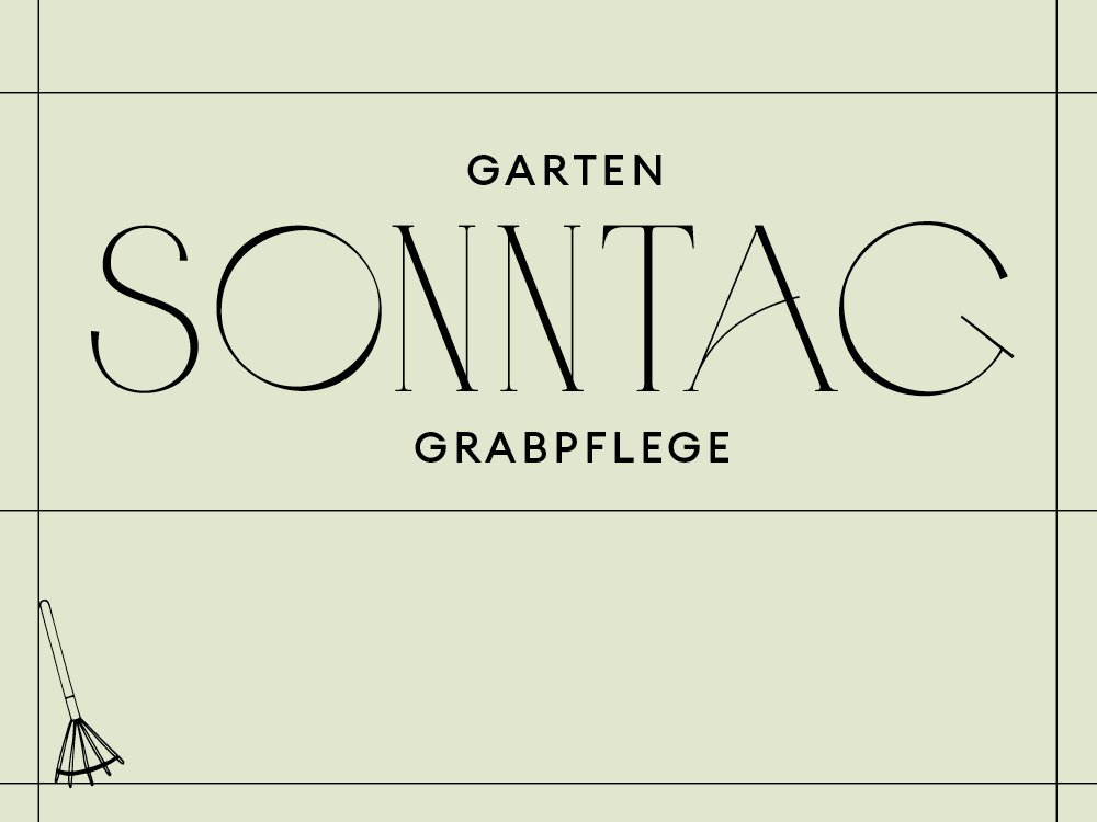 Garten Sonntag