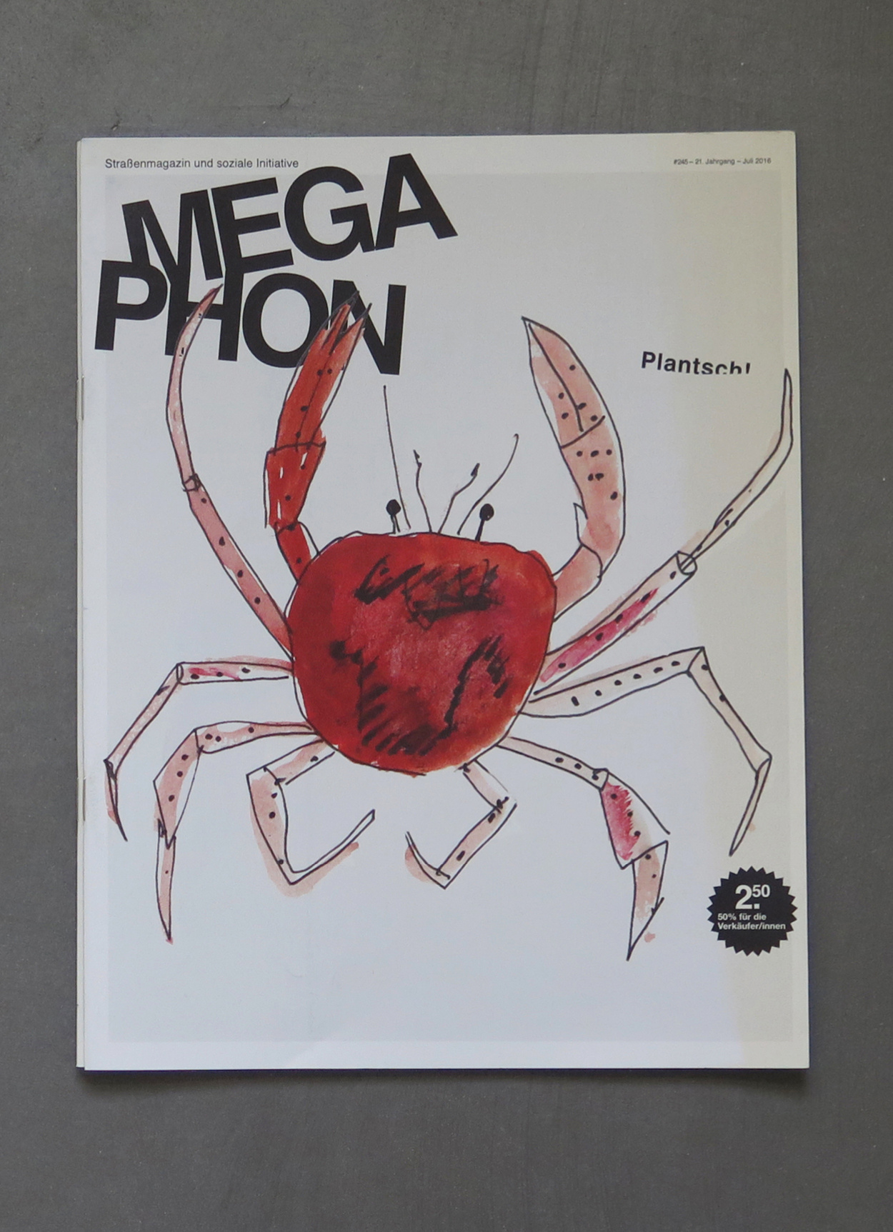 Megaphon  Straßenmagazin