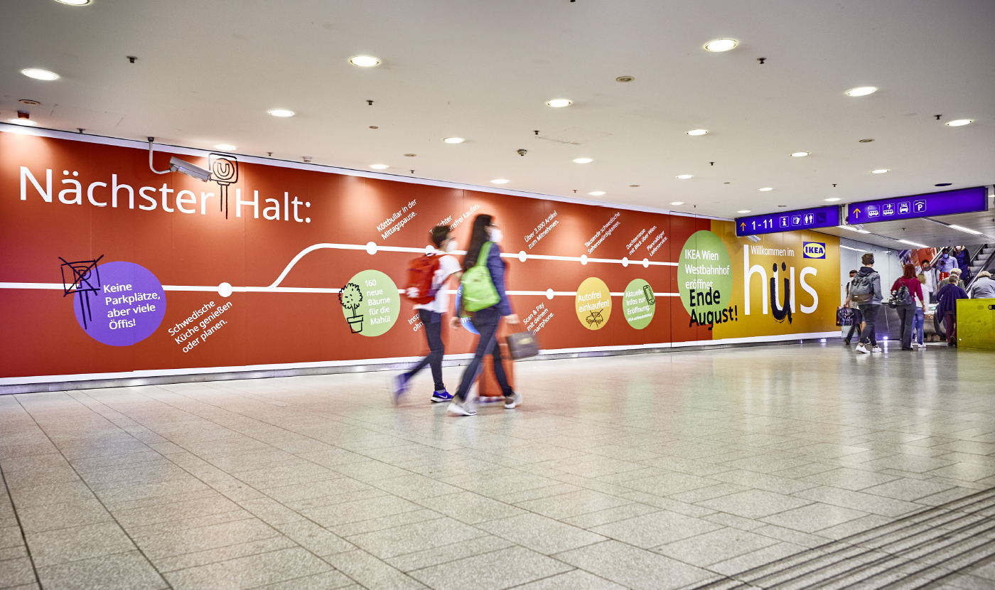 Das Hus – Ikea am Westbahnhof