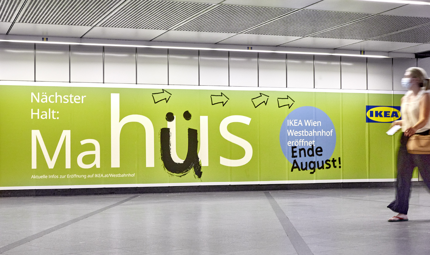 Das Hus – Ikea am Westbahnhof