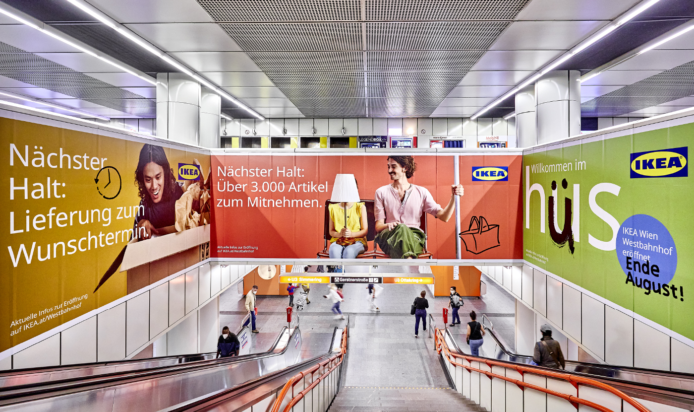 Das Hus – Ikea am Westbahnhof