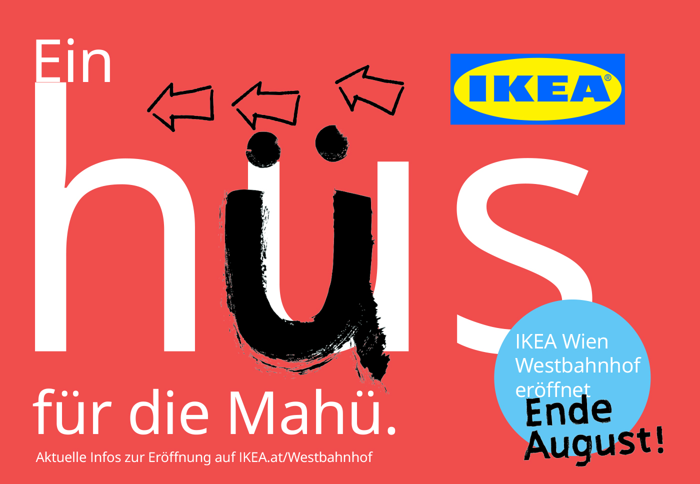 Das Hus – Ikea am Westbahnhof