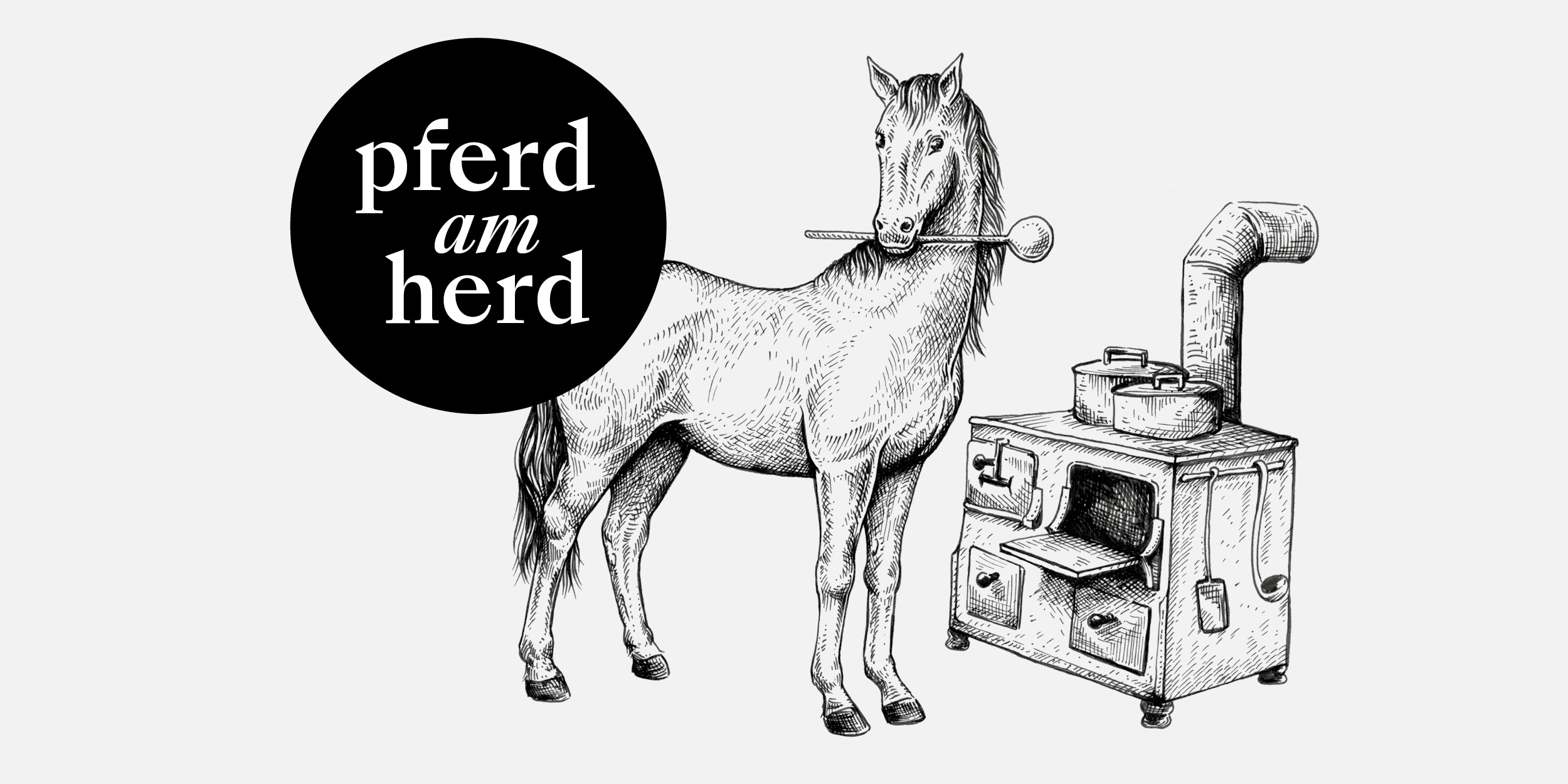 Pferd am Herd