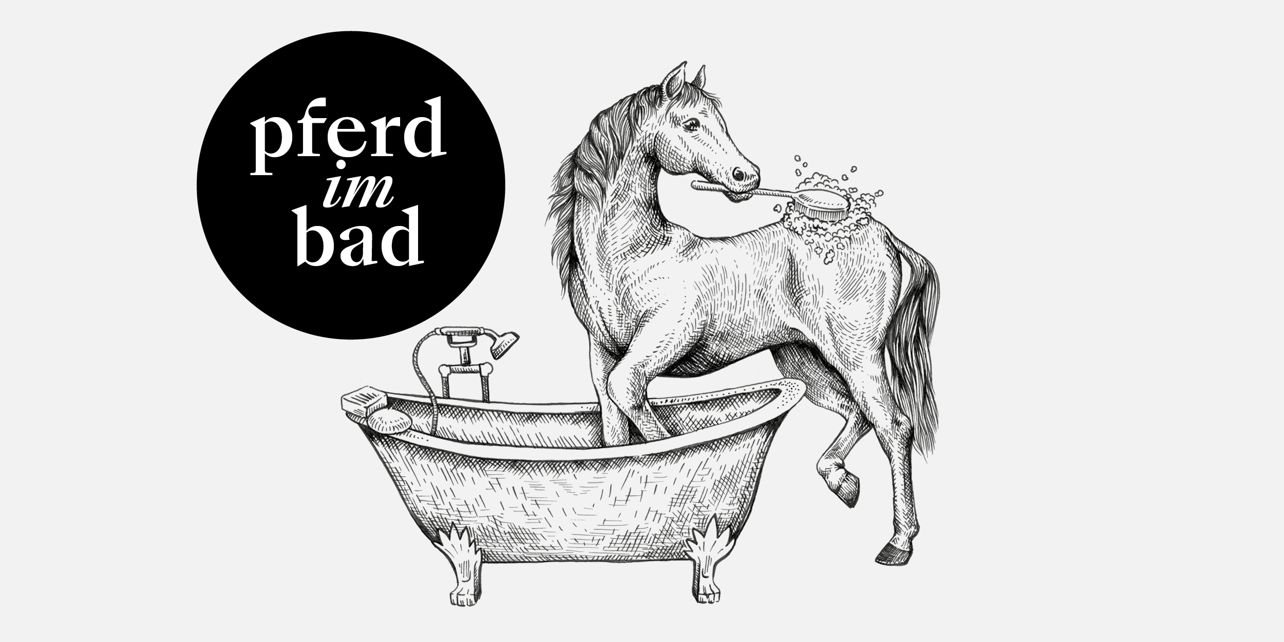 Pferd am Herd